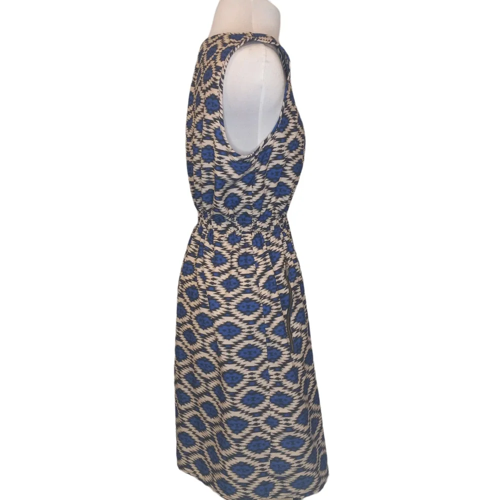 Speed Control Blue Aztec Design Large With Pockets - Picture 4 of 6